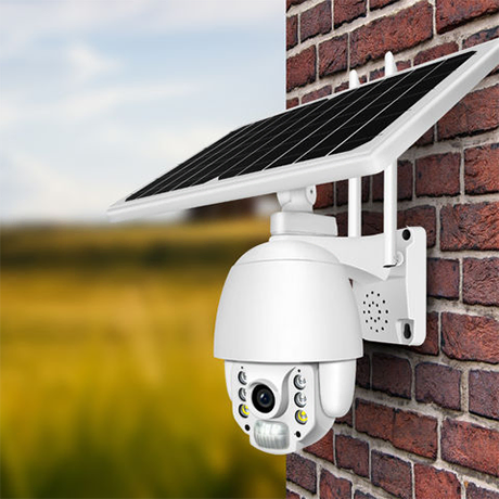 Solar security camera